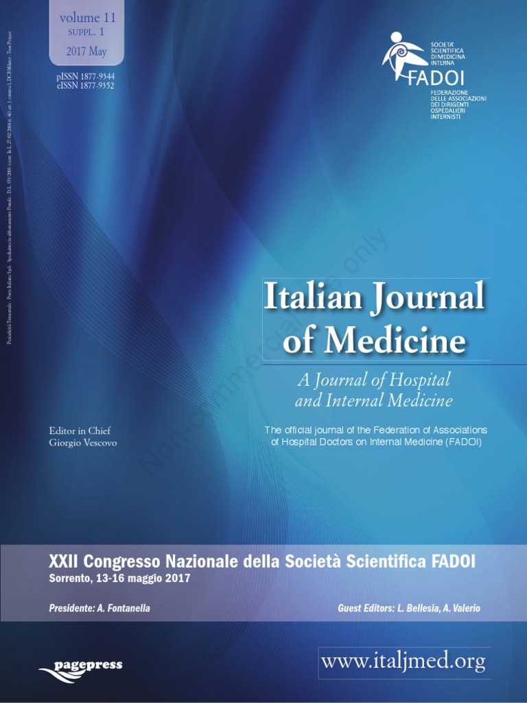 Abstract Book Of The Xxii Congresso Nazionale Dell Italy Medical Specialties