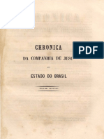 Cronica Da Companhia de Jesus No Estado Do Brazil - Tomo 2