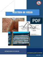 Muestreo de Suelos Geomecanica PDF