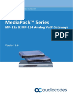 LTRT 65437 MP 11x and MP 124 Sip Users Manual Ver 66