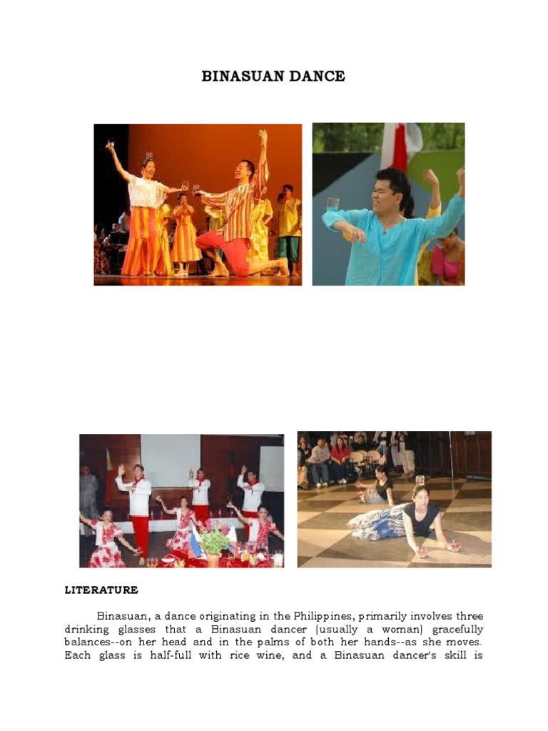 Binasuan Dance PDF Dances