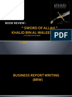 " Sword of Allah '' Khalid Bin Al-Waleed (R.A) : Book Review