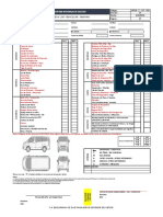 Formato de Check List Vehicular - Minivan