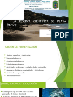 Presentacion de La Reserva Cientifica Playa Ñendjy
