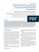 Enhanced SLAM For Autonomous Mobile Robots Using Unscented Kalman Filter and Neural Network