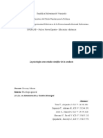 Psicología Como Estudio Cientifico - Psicología General - 2S. Admón y GM