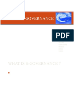 E-Governance: Transforming Government Through Technology