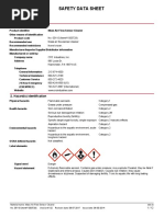 CRC 05110 MAF Cleaner Safety Data Sheet