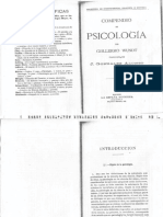 Wundt, Guillermo. Compendio de Psicología PDF