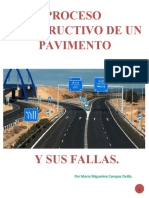 Construcción y fallas de pavimentos