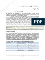 Tema1 Introducción A La Seguridad Informática y Legislación