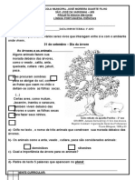 19 Semana Língua Portuguesa - 2º Ano