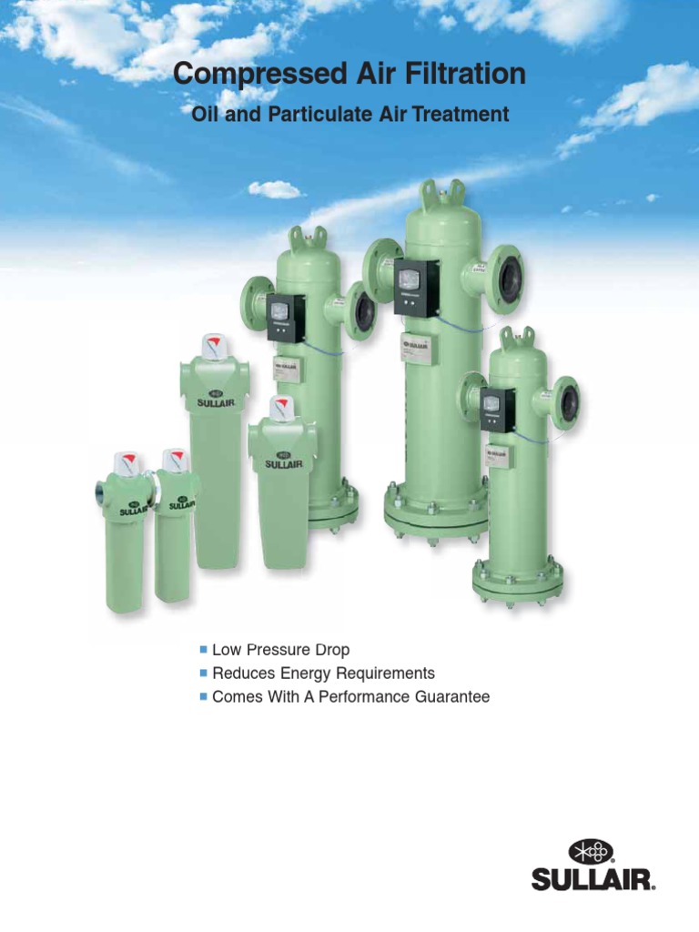 Compressed Air Filtration: Oil and Particulate Air Treatment | PDF ...