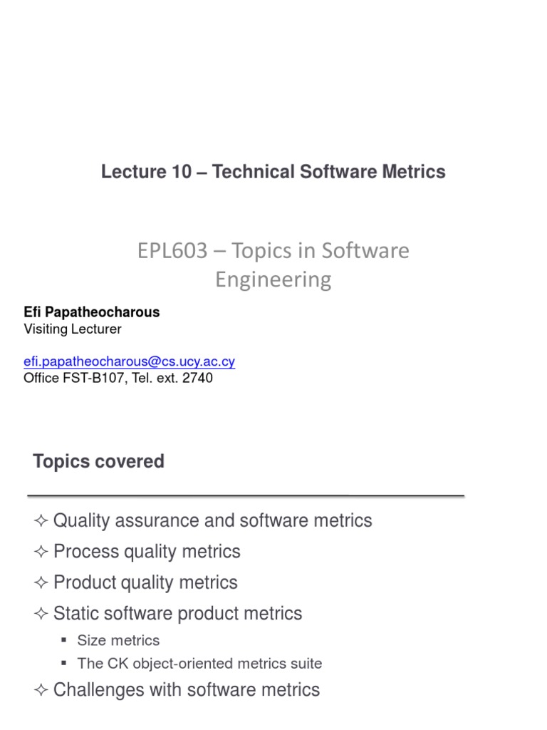 Note Excerpts from Object-Oriented Software Engineering WCB/McGraw