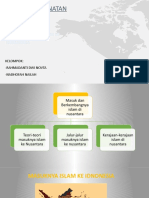 MASUK DAN PERKEMBANGAN ISLAM DI NUSANTARA
