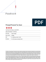 Principal Personal Tax Saver Fund Rating and Performance