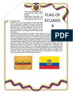 Bandera Ecuador