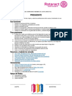 Carta de Compromiso Presidente