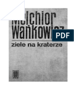 Wankowicz Ziele Na Kraterze PDF