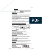 Specifications: Total Dissolved Solids (TDS) Are The Total Amount of Mobile Charged Ions, in