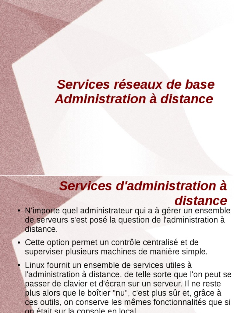 Administration à distance avec SSH et PuTTY | PDF | Enveloppe de ...