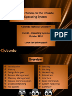 Ubuntu Operating System Presentation