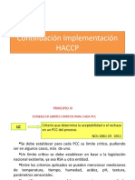 Continuación SISTEMA DE CALIDAD HACCP