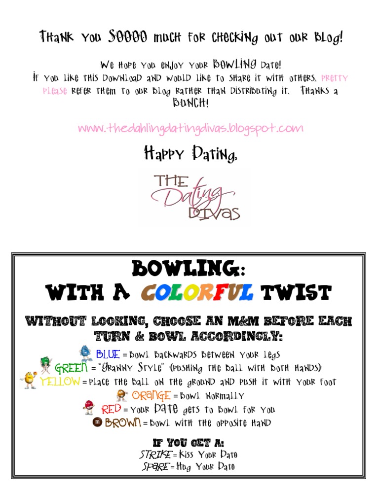 M&M Bowling Rules PDF