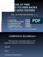 Guide: Mr. K Praveen Kumar: "Waste Feathers Turn Into A Value Added Product"