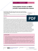[20520573 - Endocrinology, Diabetes &amp; Metabolism Case Reports] Expression of transcription factors in MEN1-associated pancreatic neuroendocrine tumors (1).pdf