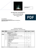 Planificare Anuala Romana V 2020