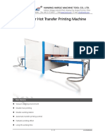 Hot Transfer Printing Machine