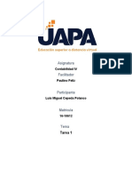 Tarea 1 de Contabilidad IV