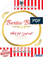 Hostel and Mess Committee Presents: Bertie Botts