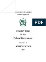 Treasury Rules Vol-I