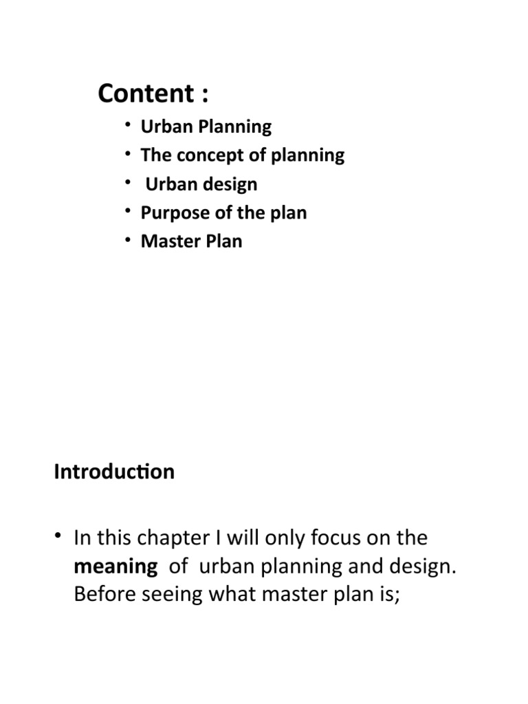 Urban Planning and Design Overview | PDF | Urban Planning | Urban Area