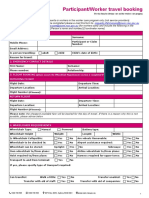 Flight Booking Form