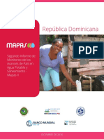 Segundo Informe de Monitoreo de Los Avances de Pais en Agua Potable y Saneamiento MAPAS II Republica Dominicana