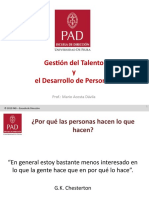 Gestión de Talento y El Desarrollo de Personas