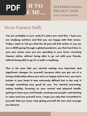 letter to future me