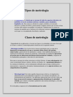 Tipos de Metrologia 4 PDF