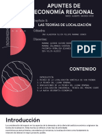 Diapositivas Las Teorías de Localización PDF