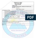 Guía de Matemáticas, Geometría y Estadística para 6to Grado