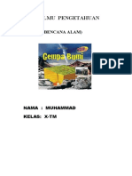 Gempa Bumi Adalah Getaran Atau Guncangan Yang Terjadi Di Permukaan Bumi