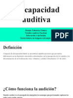 Discapacidad auditiva: causas, diagnóstico e influencia en el aprendizaje