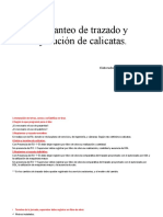 Replanteo de Trazado y Ejecución de Calicatas