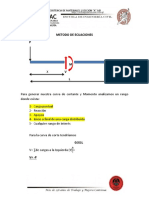 Metodo de Ecuaciones Evaluacion de 0M Hasta 7m-Resistencia de Materiales 1 Seccion - A - Primer Semestre 2020