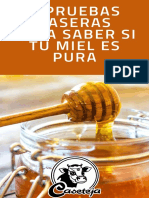 Comprobar La Pureza de Tu Miel PDF