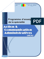 Programme 2ND Cycle Aca PDF