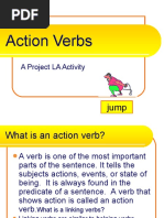 Action Verbs: A Project LA Activity